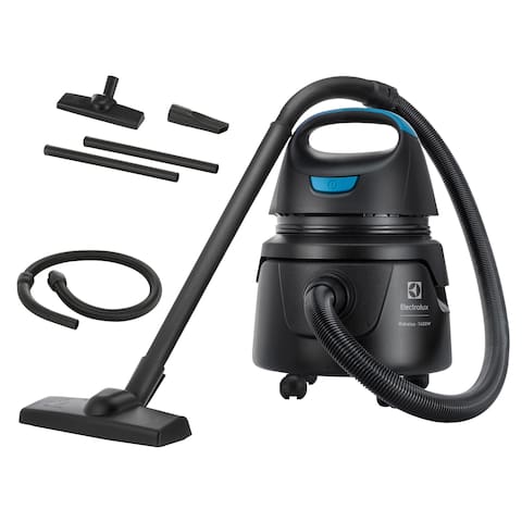 Aspirador de Pó e Água Electrolux 1400W 12 Litros 5,9 raio de ação Compacto Potente Função Sopro protetor térmico AWD01