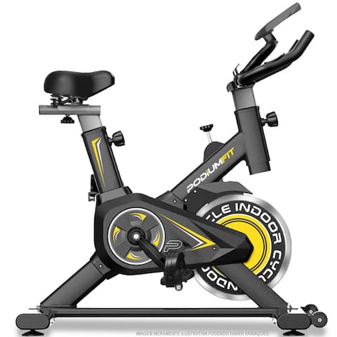 Bicicleta Ergométrica Spinning PodiumFit S90 - Silenciosa