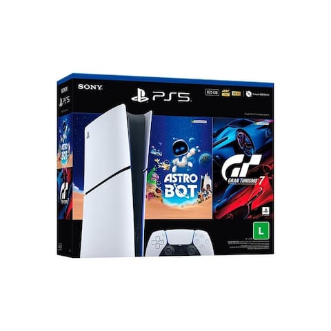 Console PlayStation 5 Edição Digital 825GB –ASTRO BOT e Gran Turismo 7