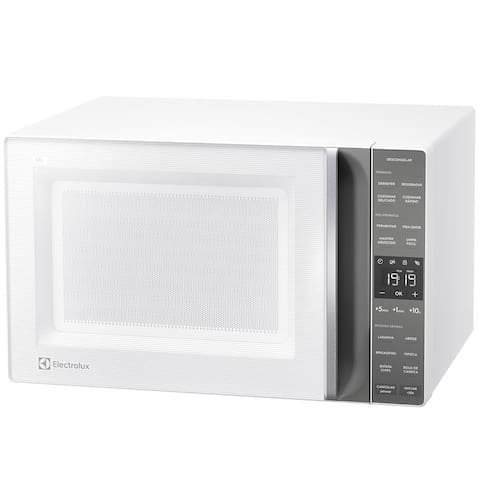 Forno de Micro-ondas Electrolux Efficient ME36B Funções Fermentar e Manter Aquecido Branco 36 L