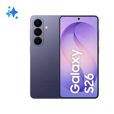 Smartphone Samsung Galaxy S26 5G Tela 6.3” 256GB Câmera 50MP