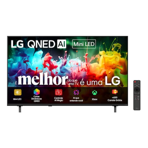 Smart TV 50” 4K LG 50QNED70BSA QNED Mini LED HDR10 AI WebOS 26